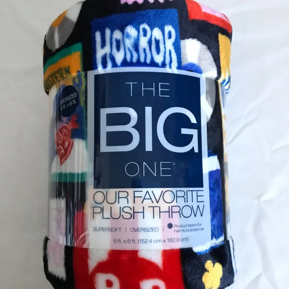 The Big One Movie Theme Super Soft Fleece Blanket Plush Throw Oversized
